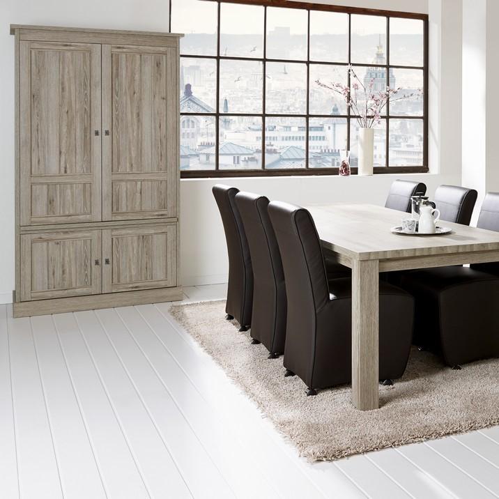 Barkast COTTON Kristal Eik Licht Bruin B121