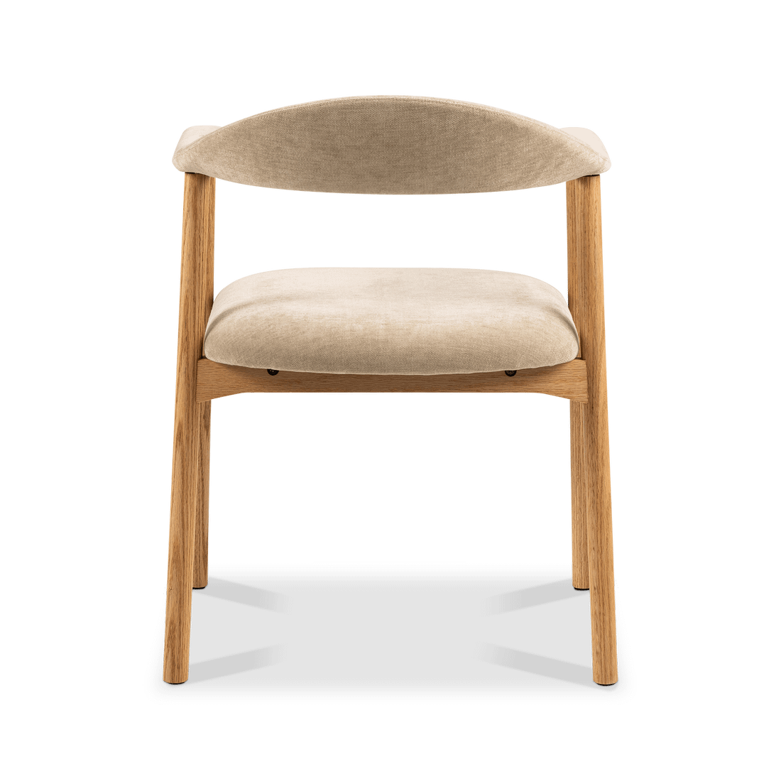 Armstoel COLETTE Danny Beige - Poot Eik Armstoel COLETTE Danny Beige - Poot Eik