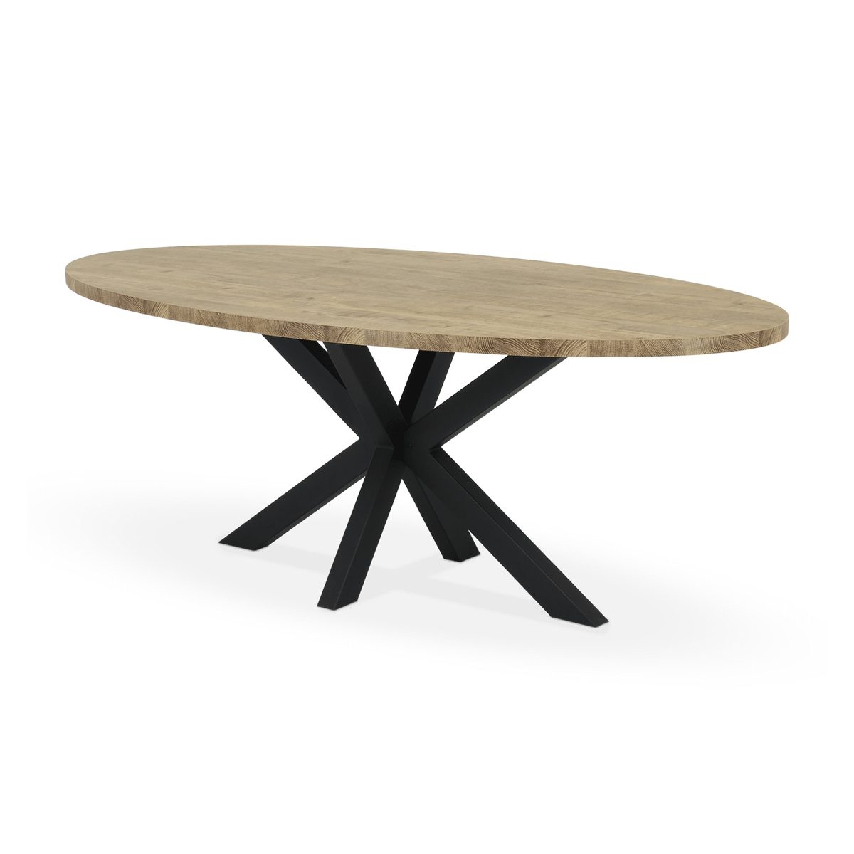 Eettafel KOLKATA Ovaal Mango 200x102