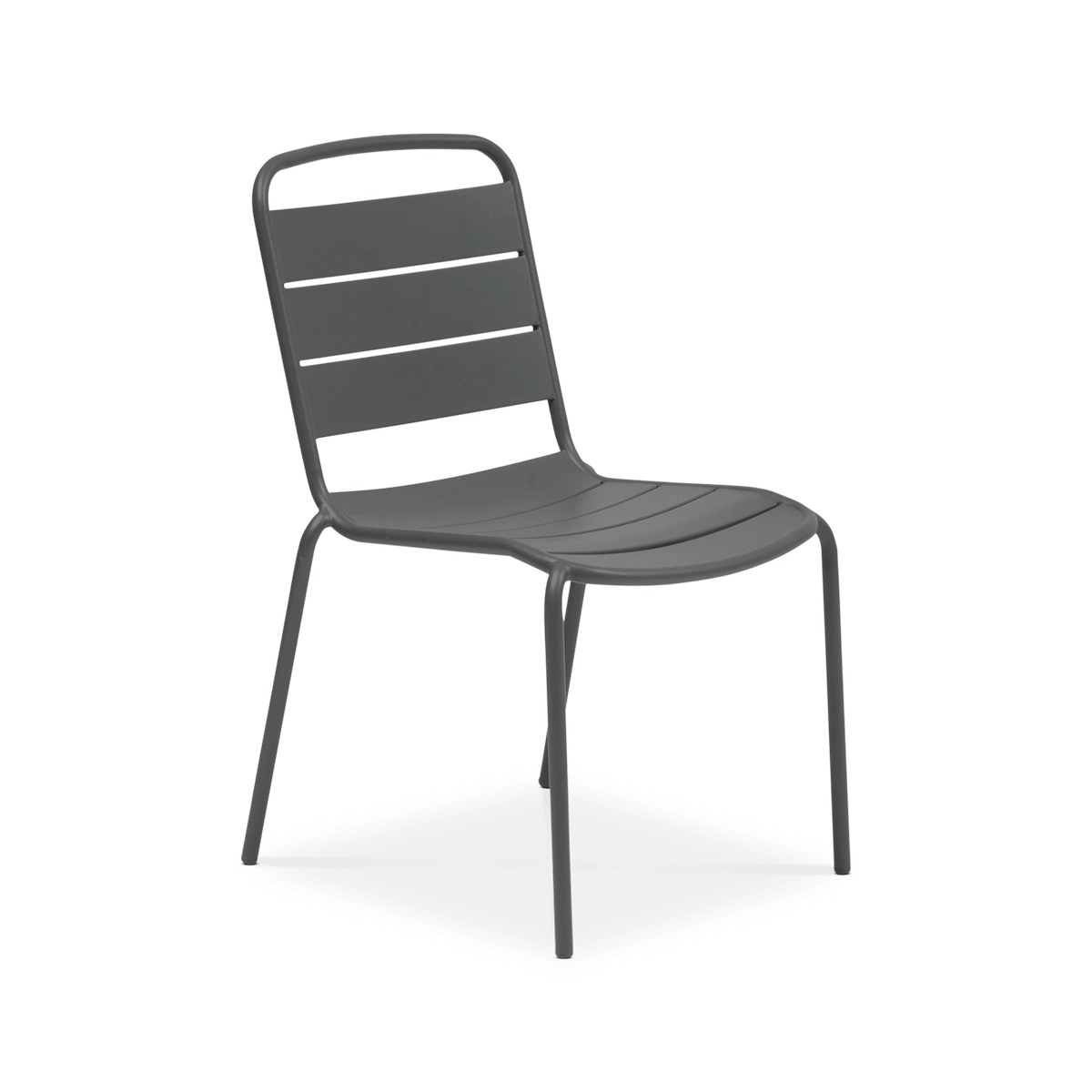 Tuinstoel Stapelbaar ROSSANO Grafiet