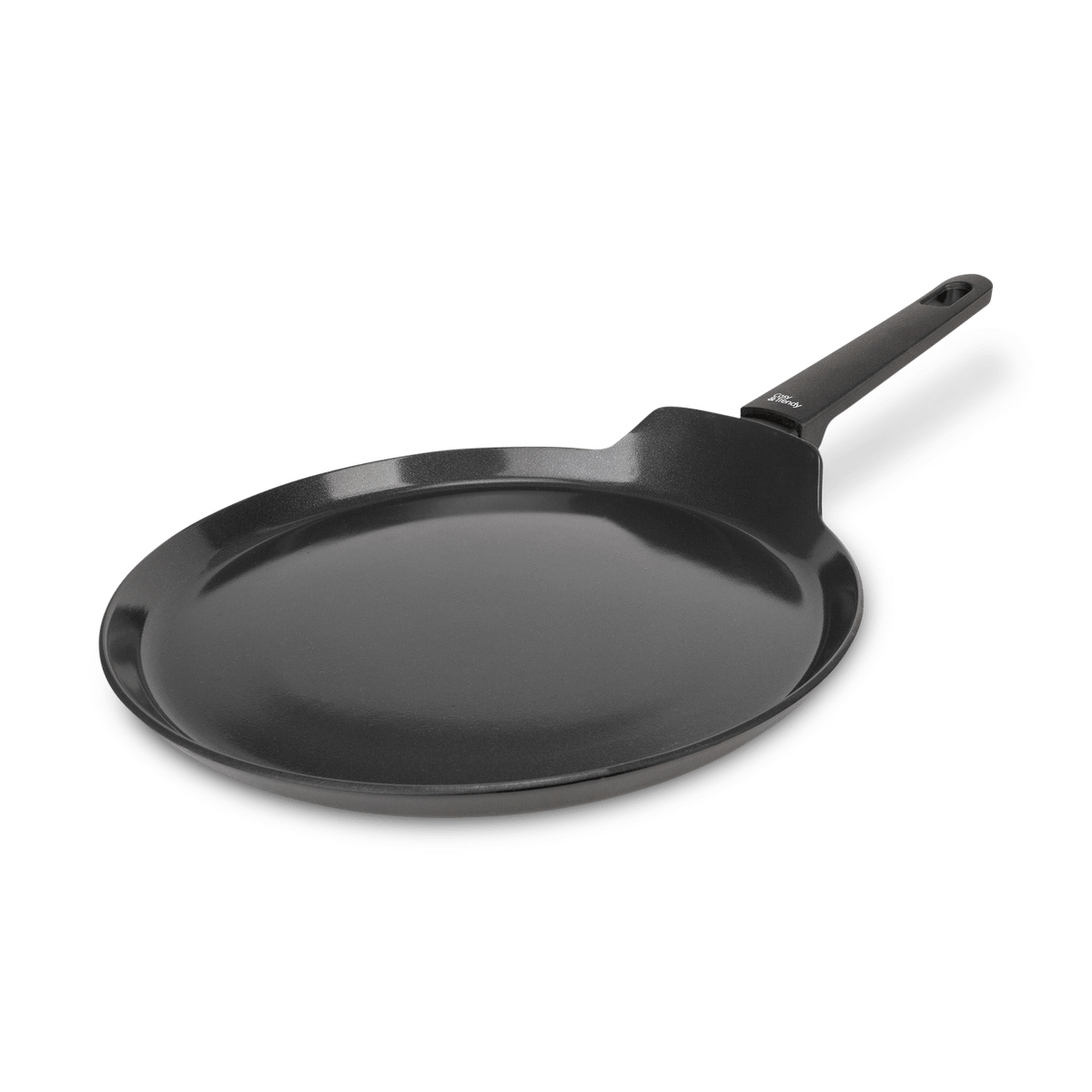 Pannenkoekenpan FULL BLACK Aluminium Zwart