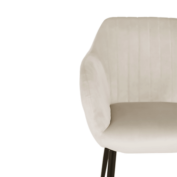 Stoel MILES Velvet Beige Stoel MILES Velvet Beige