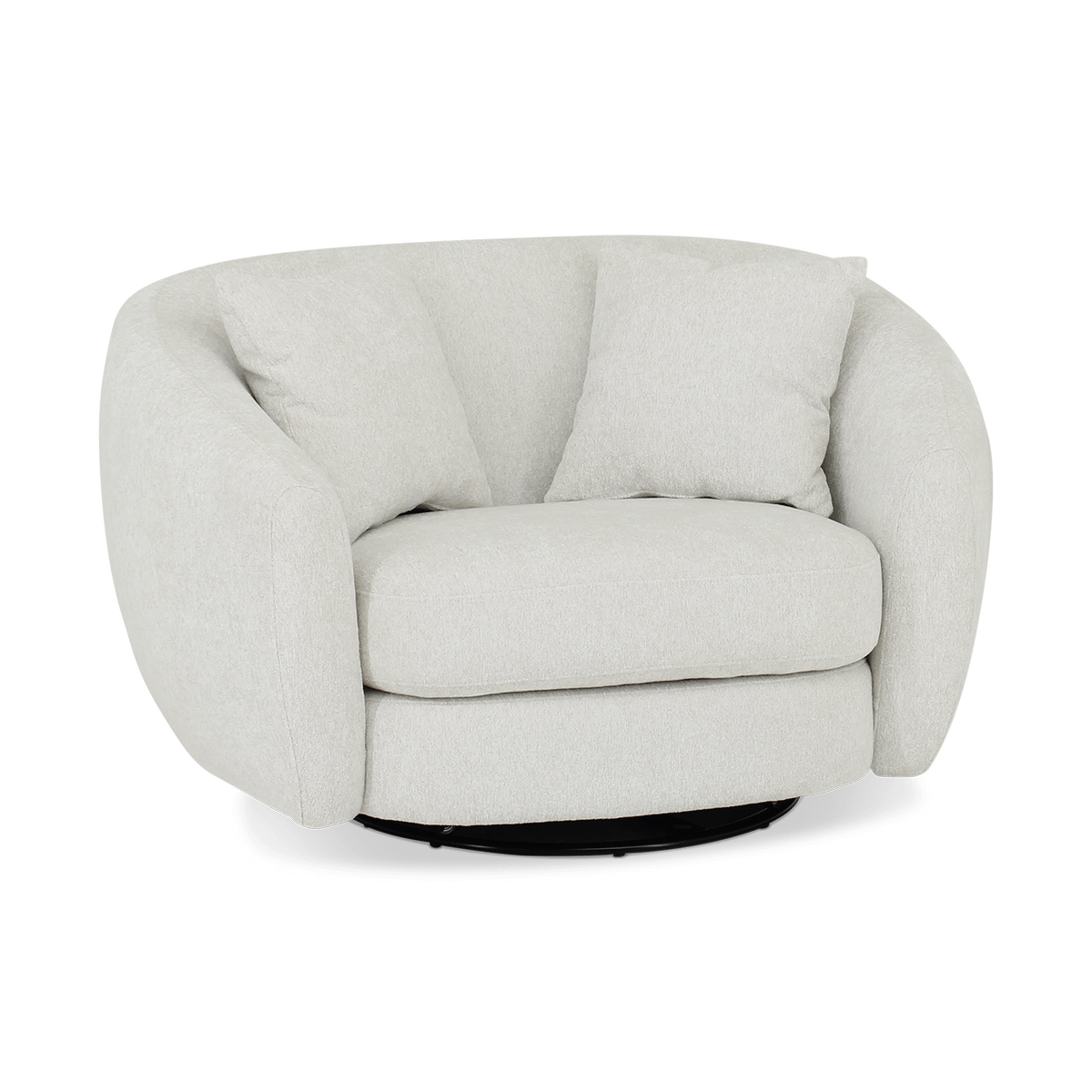 Draaifauteuil JEROOM Bibury White B133