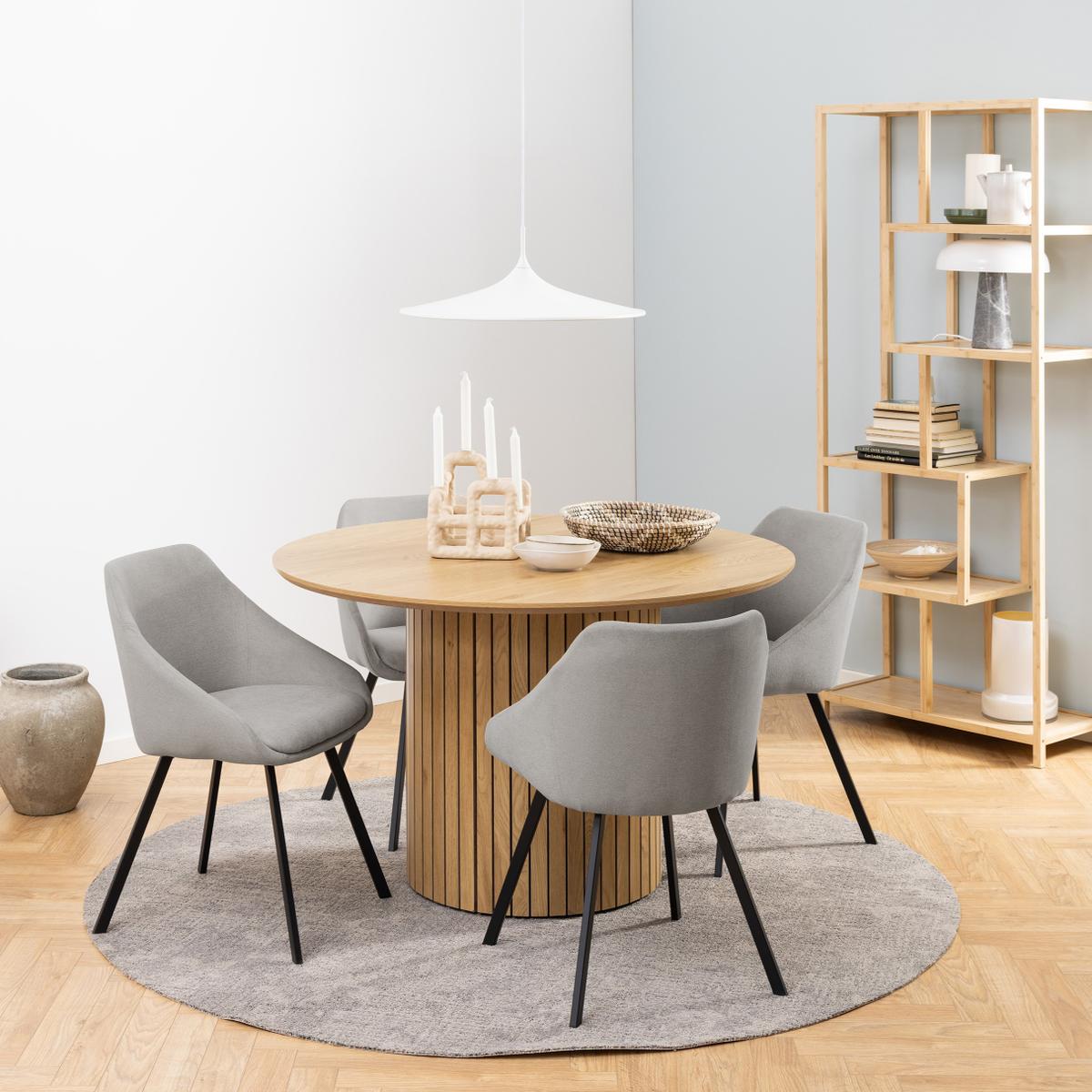 Eettafel TEKLA Wild oak Ø120cm