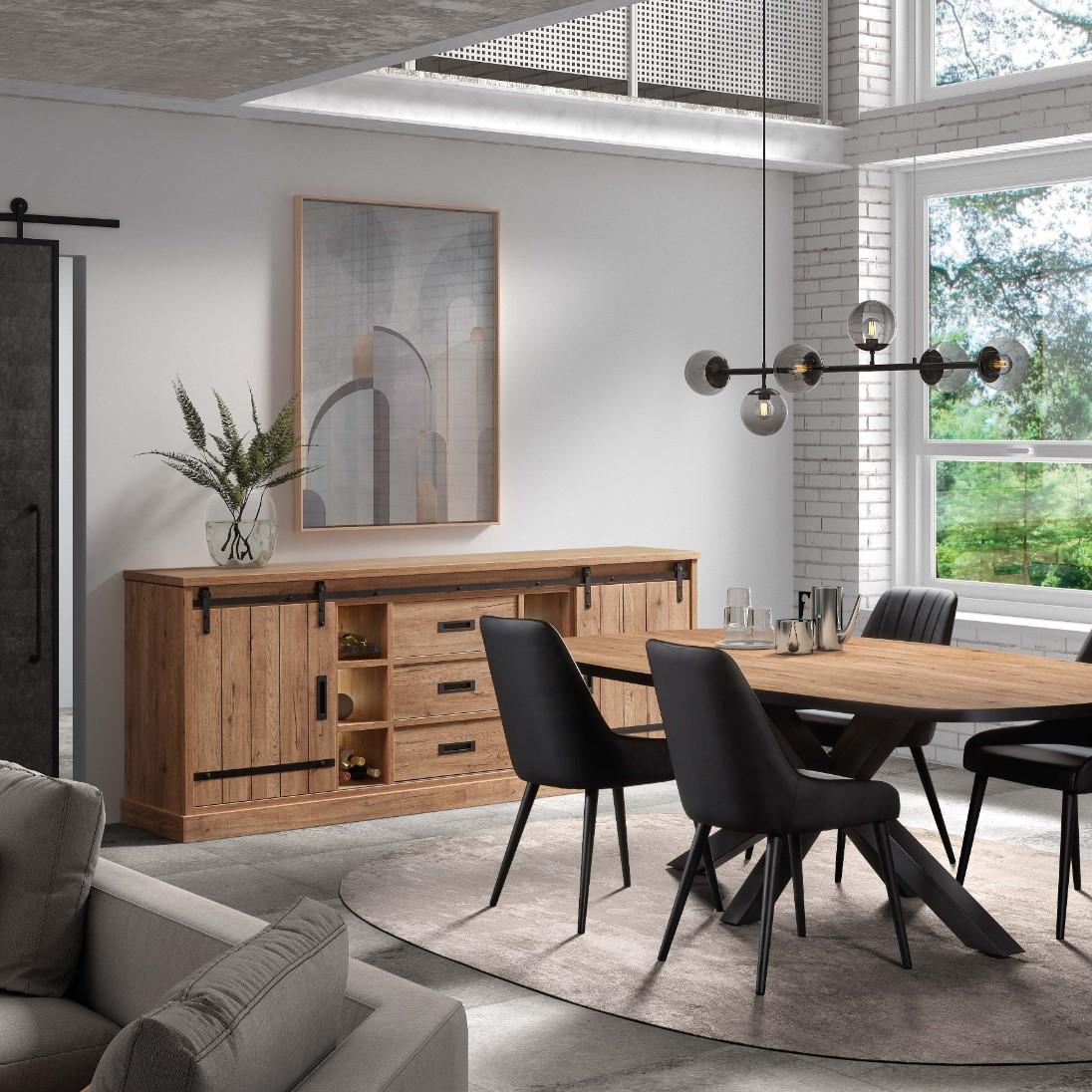 Dressoir VERDUN Scarlet Oak B225