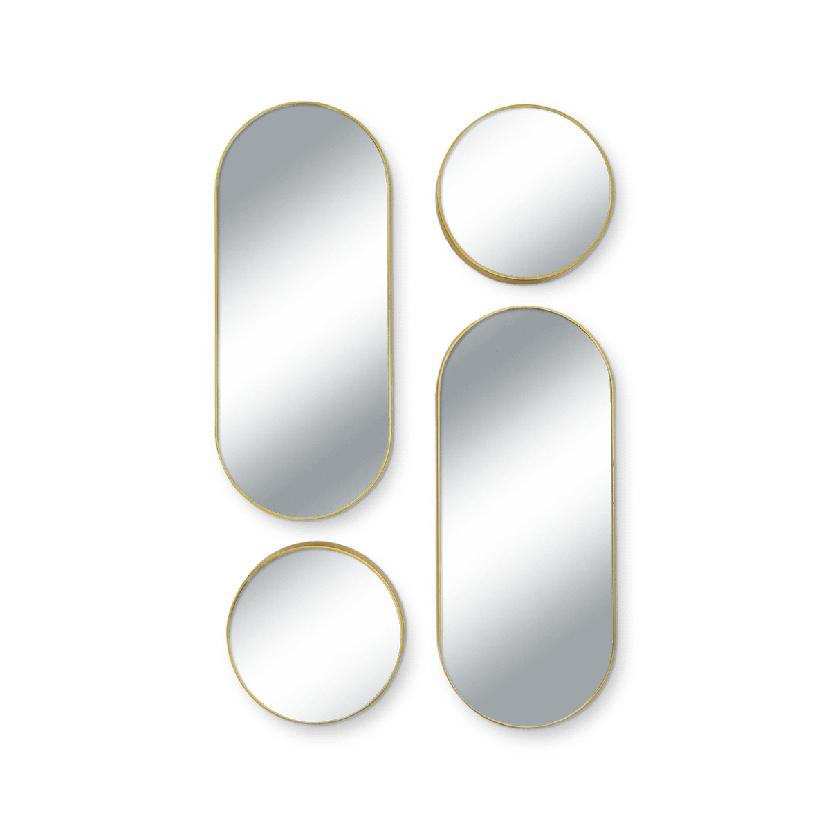 Spiegel VERSA S/4 Ovaal/Rond Goud