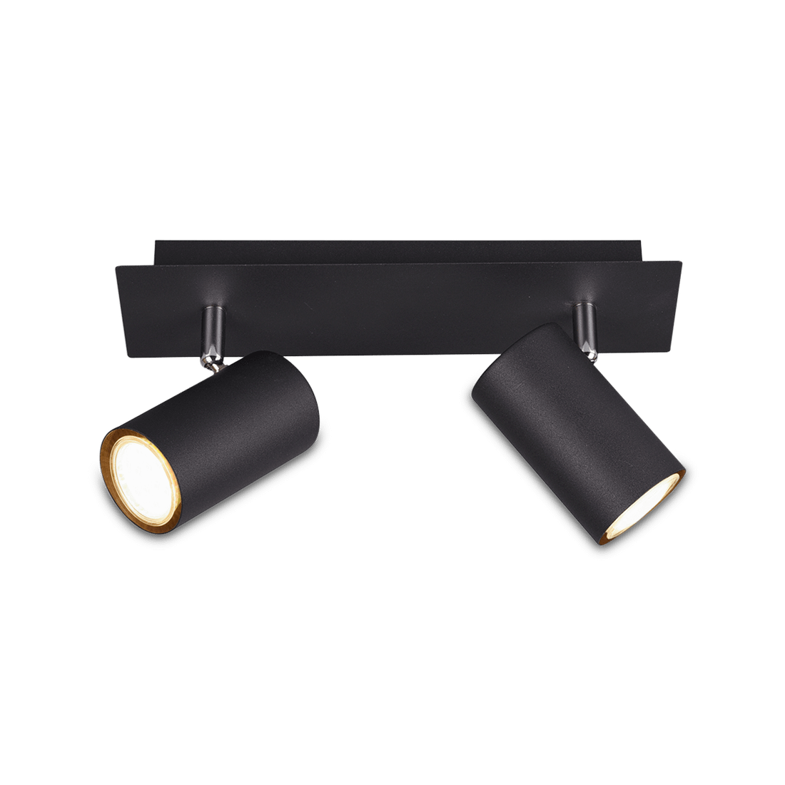 Spot MARLEY 2-Delig Metaal Zwart Spot MARLEY 2-Delig Metaal Zwart