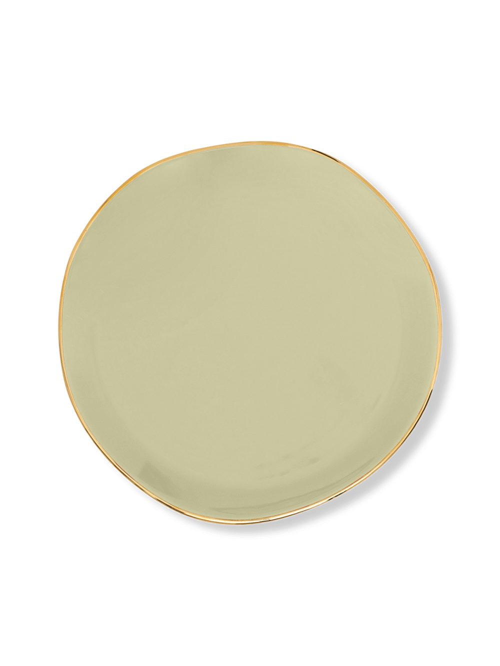 Bord Good Morning Pastelgroen Ø17 cm