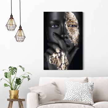 Canvas REI Woman Gold Hand 60x90 Canvas REI Woman Gold Hand 60x90
