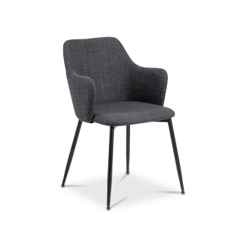 Armstoel LONNE Basel Dark Grey Armstoel LONNE Basel Dark Grey