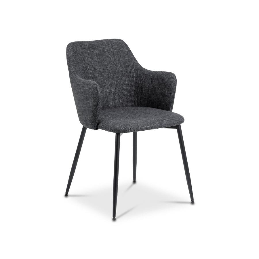 Armstoel LONNE Basel Dark Grey Armstoel LONNE Basel Dark Grey