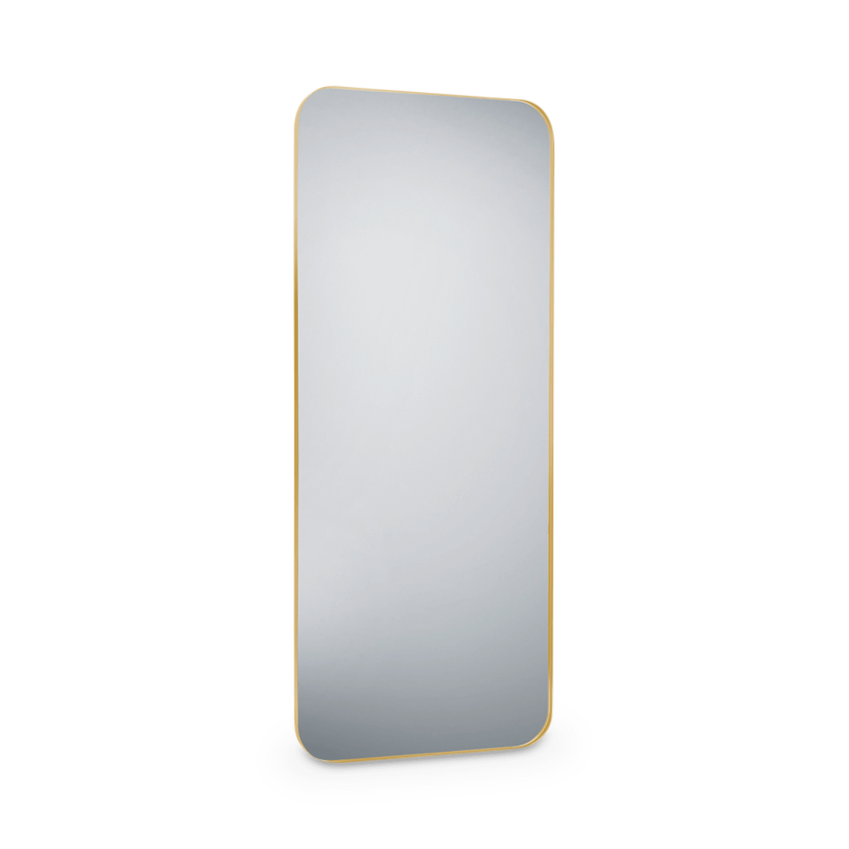 Spiegel BRITS Rechthoekig XL Metaal Goud