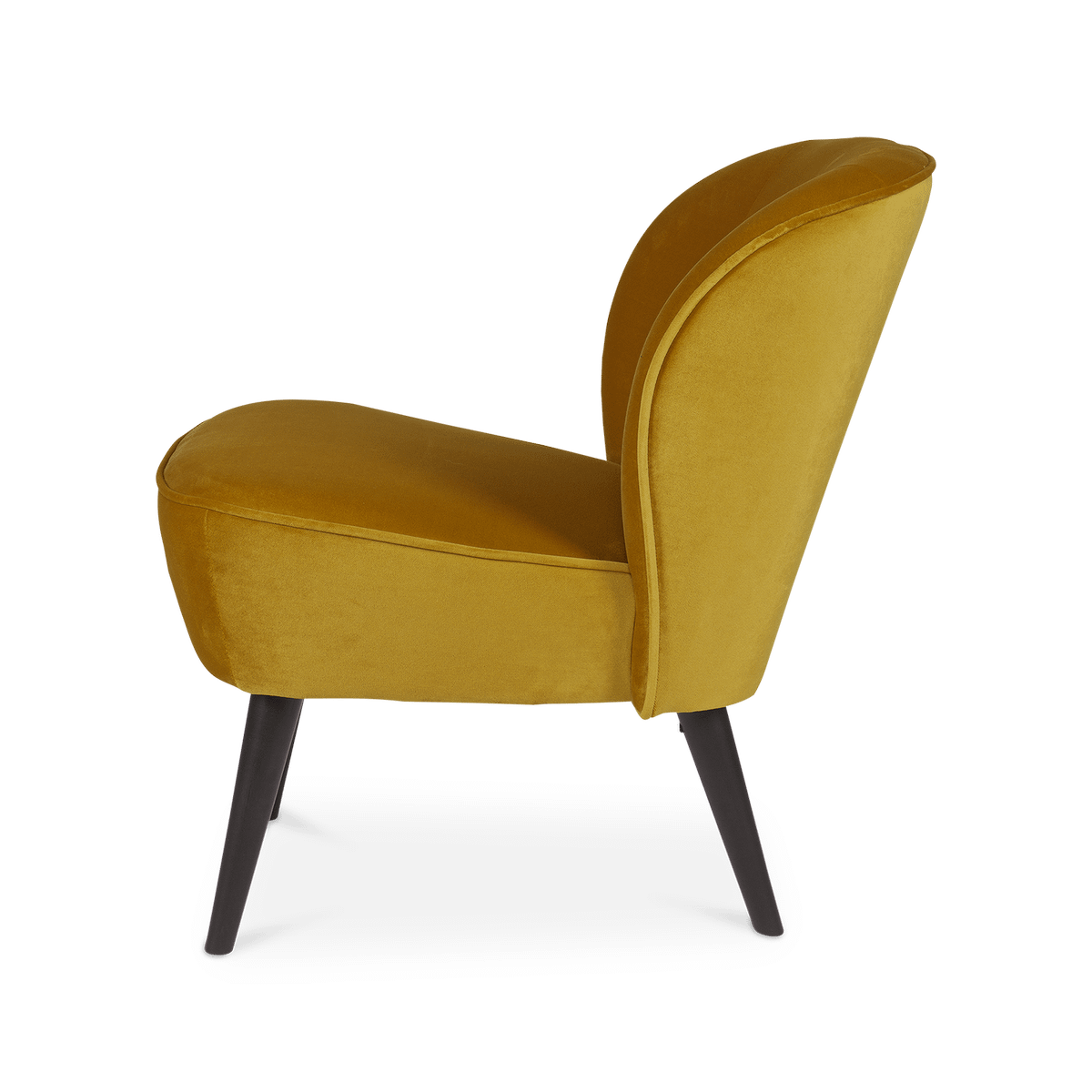 Fauteuil CORKSCREW Oker Velvet