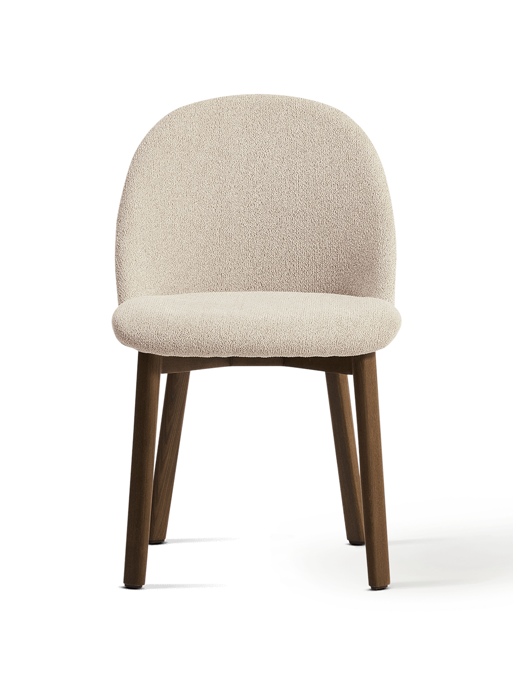 Stoel Meila Beige/Donker hout