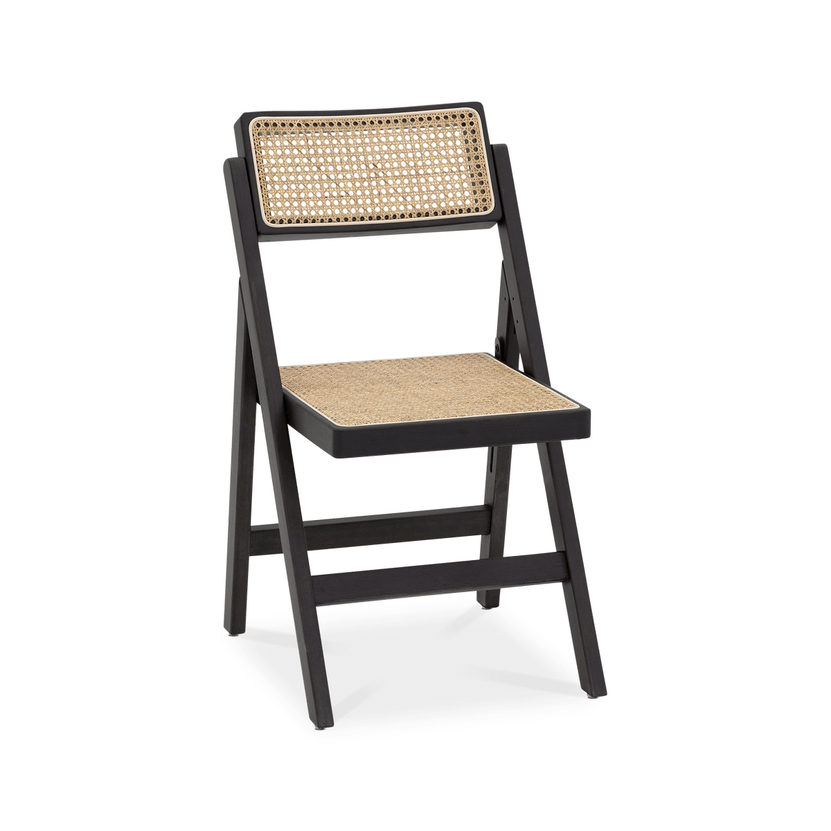 Klapstoel JACCO Ash Wood Havana/Rotan