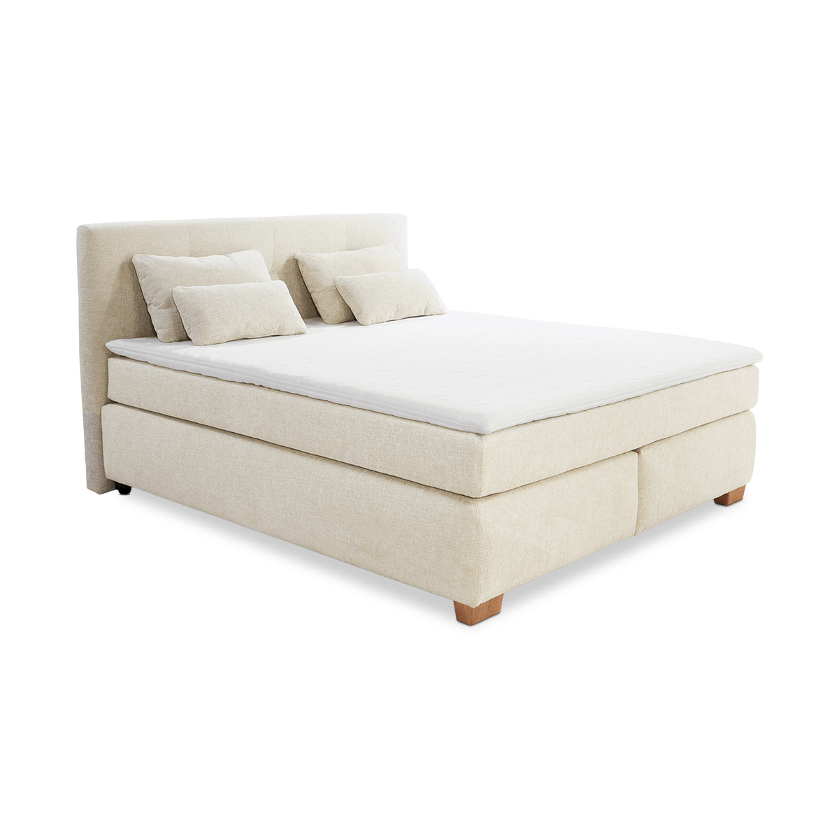 Boxspring ZAANDAM 160x200 Beige