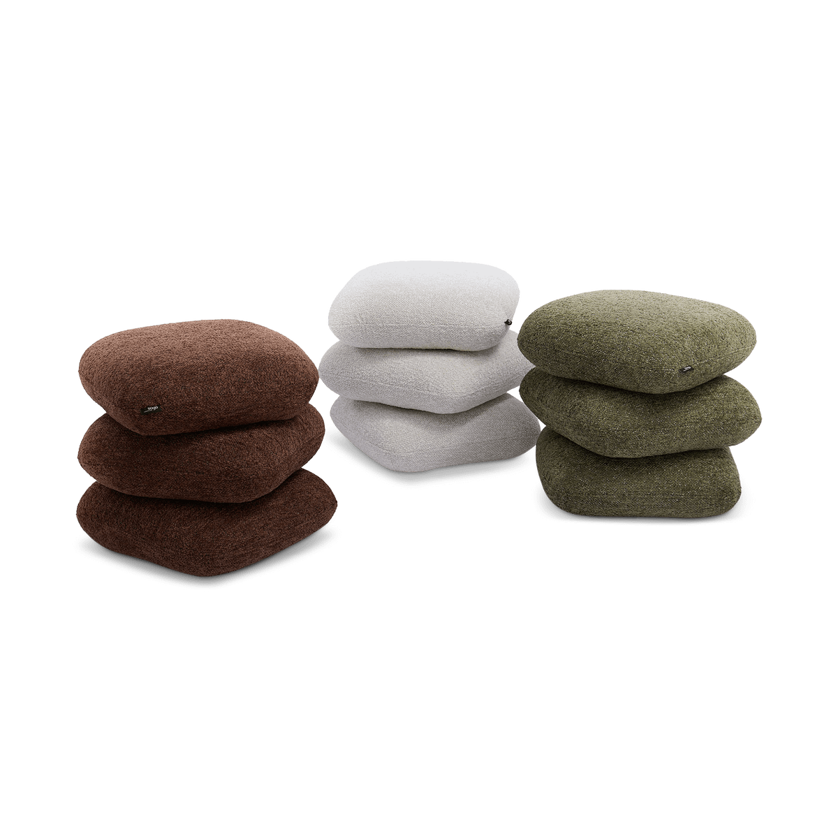 Draaibare Poef MOONIE Forest Moss