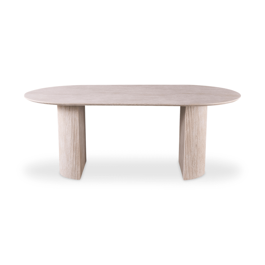 Eettafel PORTO 200x100 Travertijnlook Eettafel PORTO 200x100 Travertijnlook
