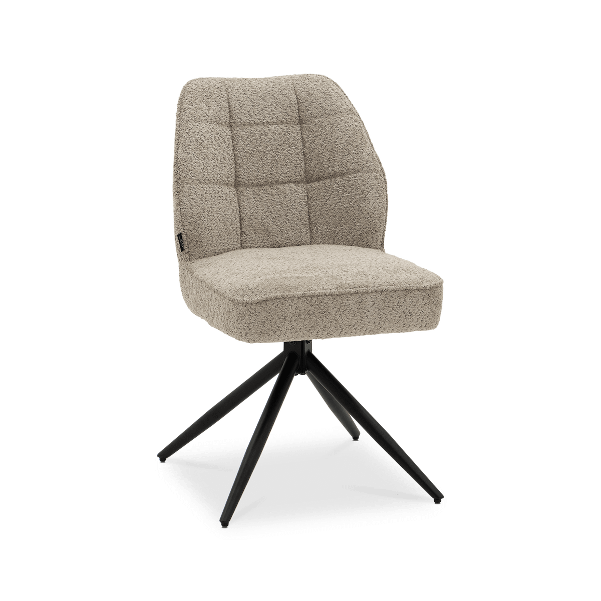Stoel BLAIR 180° Bouclé Caffe Latte