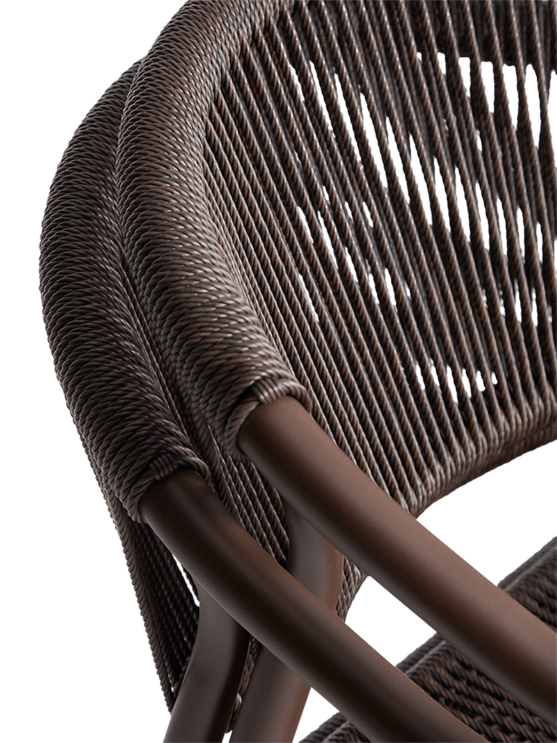 Tuinstoel Livadia Bruin