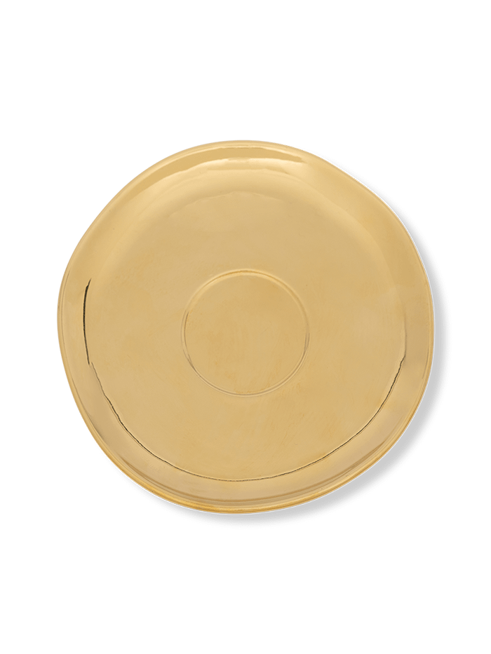 Onderbord Good Morning Goud Ø15,5 cm