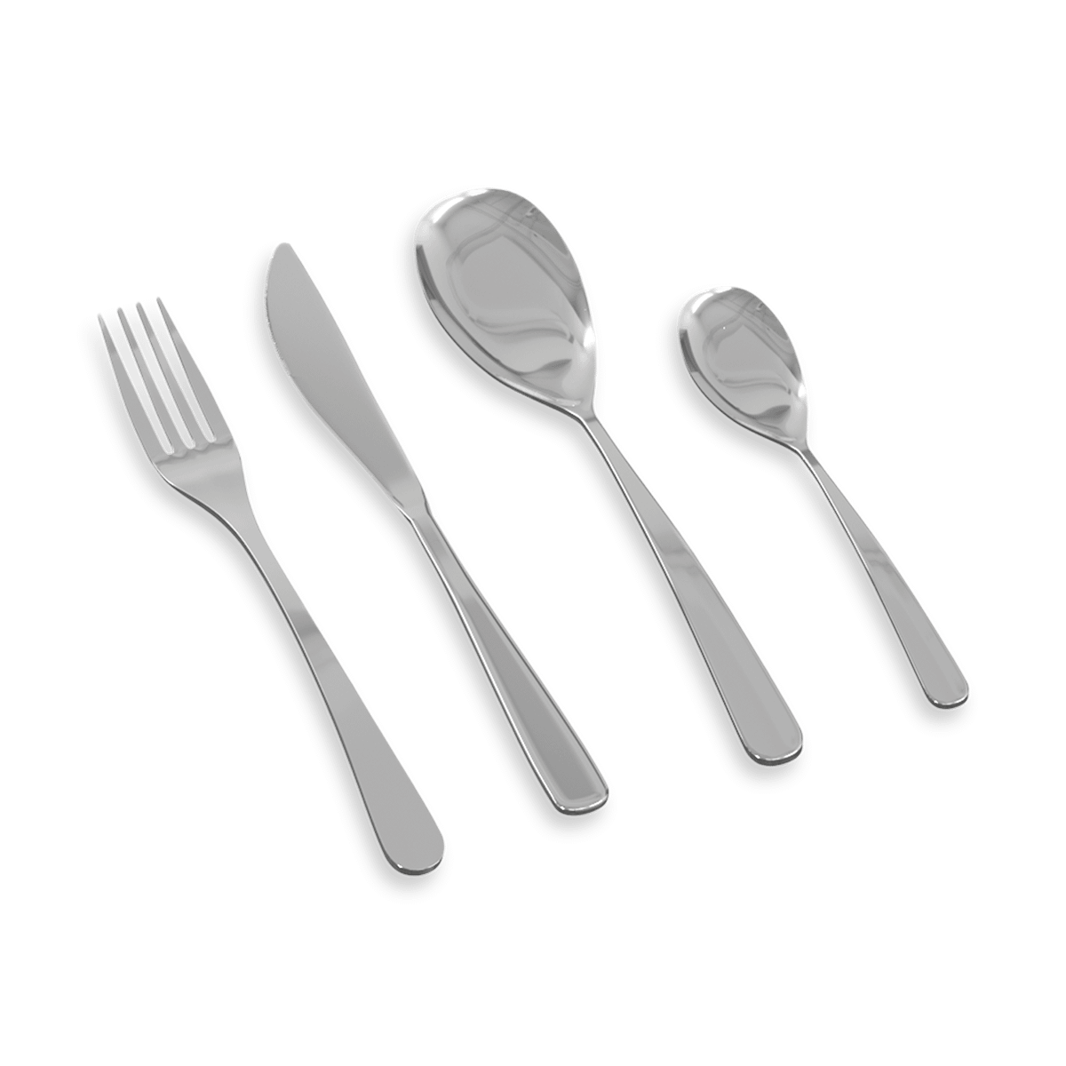 Bestek MESSA 6pers. Inox Zilver