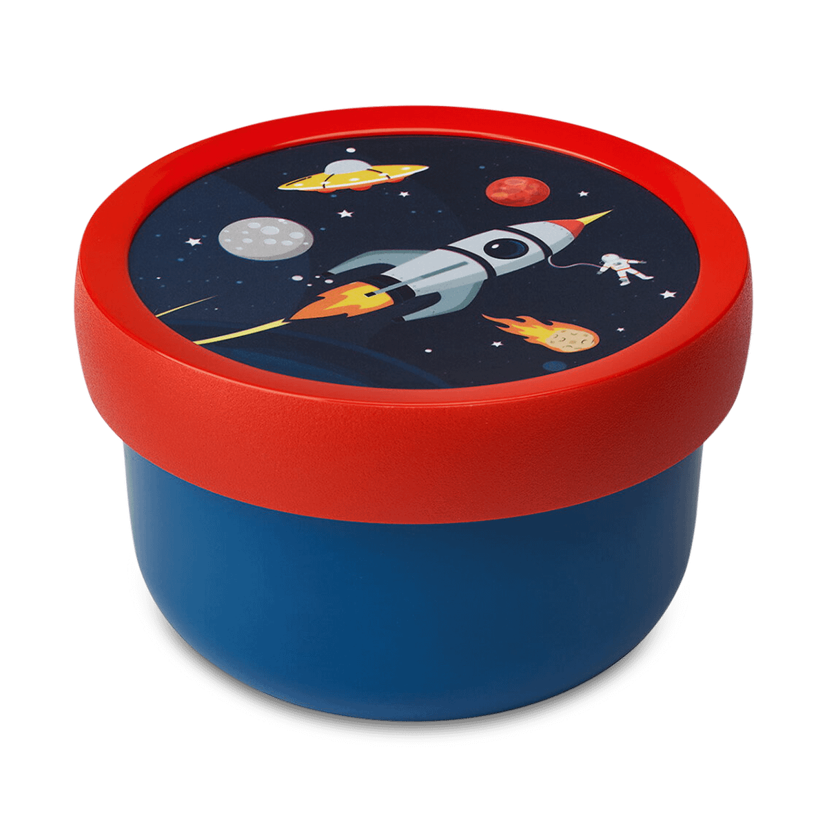 Fruitbox SPACE 300ml Blauw/Rood