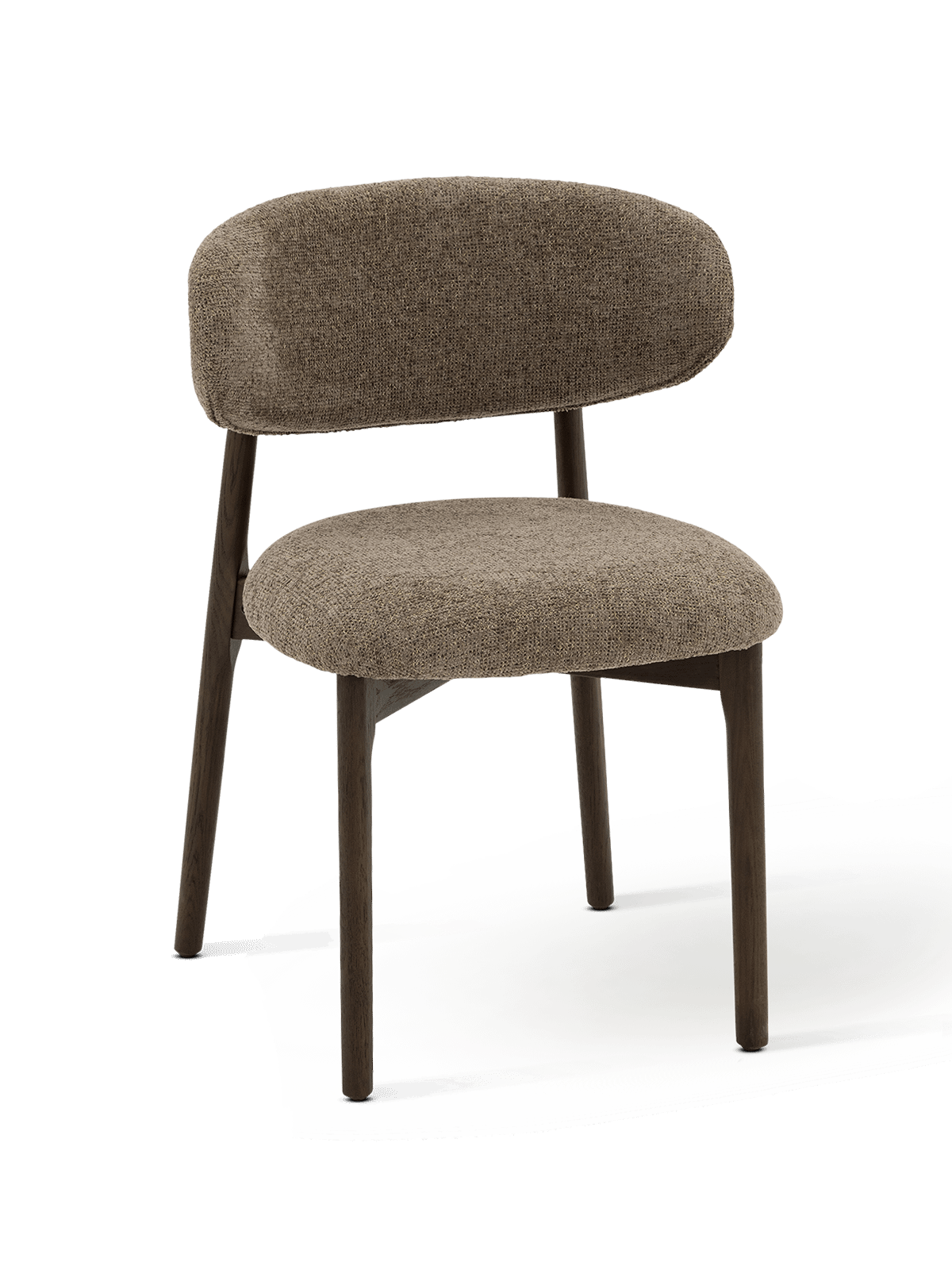 Stoel Edda Taupe Dirty Oak