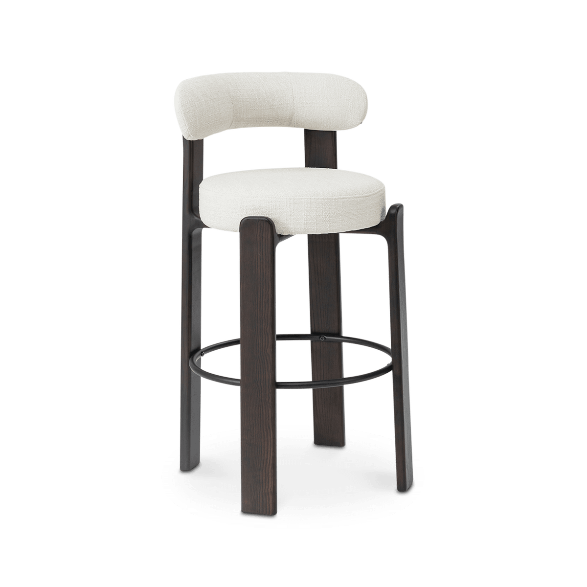 Barstoel TARIN Ash Wood Toasted Walnut/Moonstone