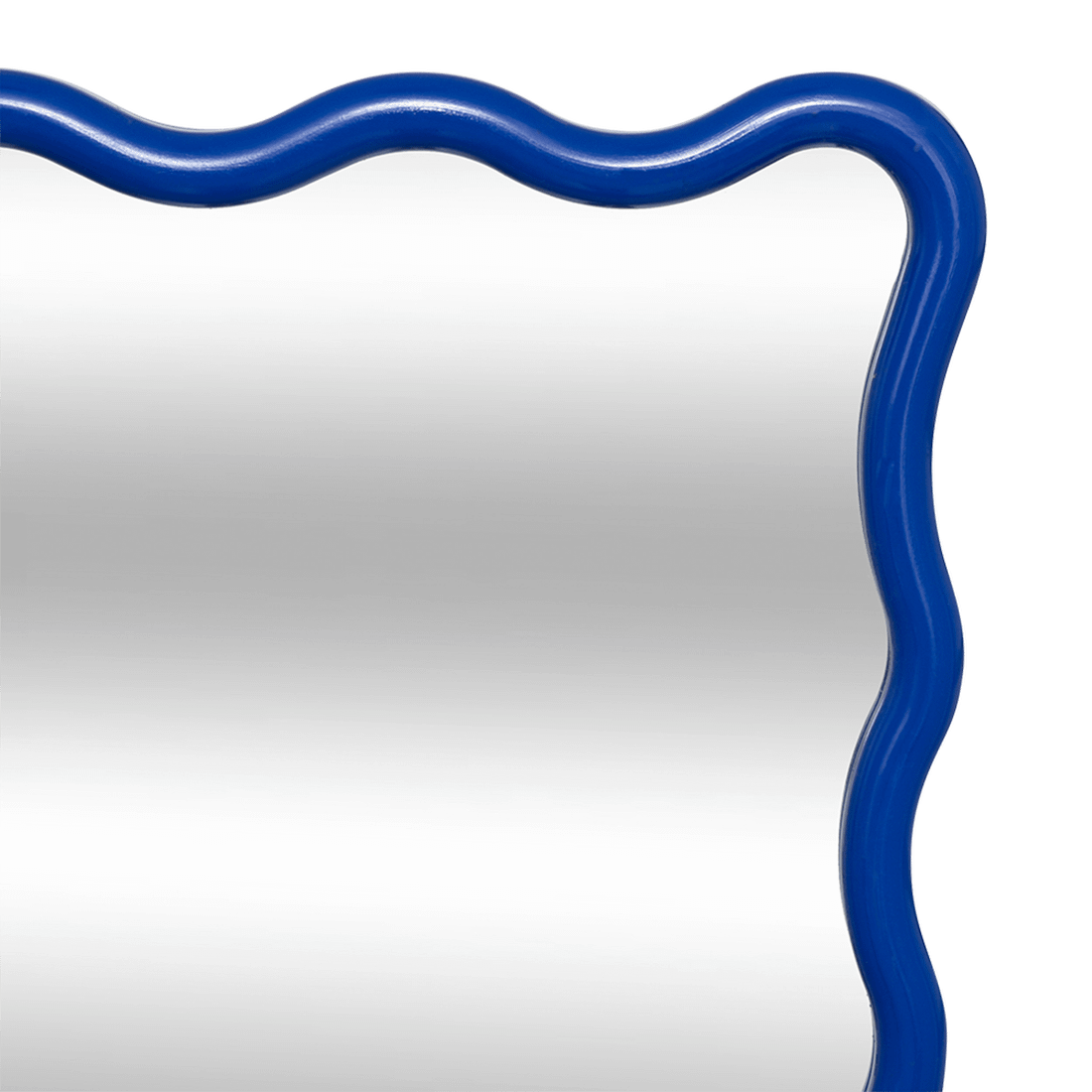 Spiegel JUDYN Golvend Blauw XL Spiegel JUDYN Golvend Blauw XL