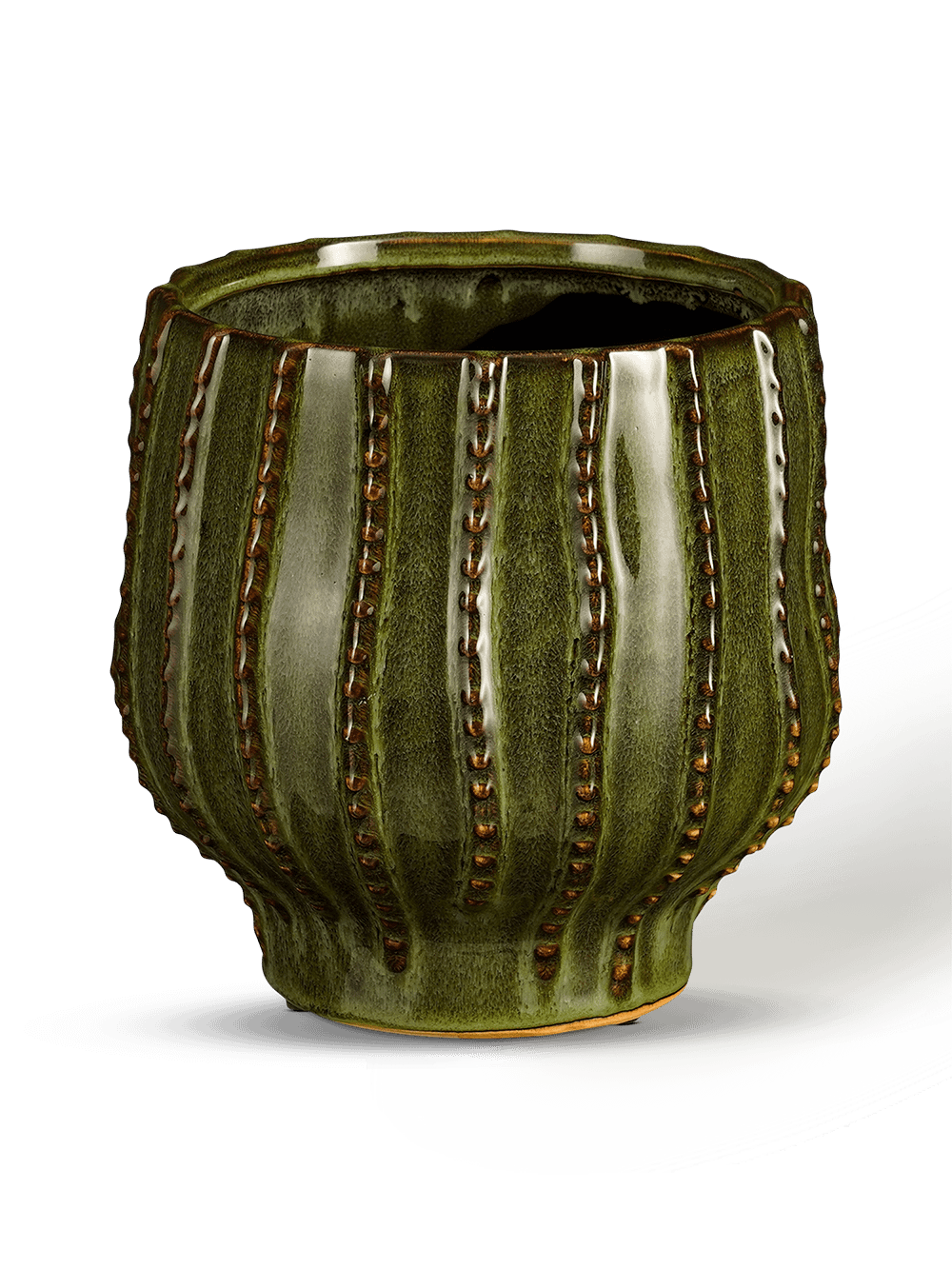 Bloempot CATRY Rond Groen