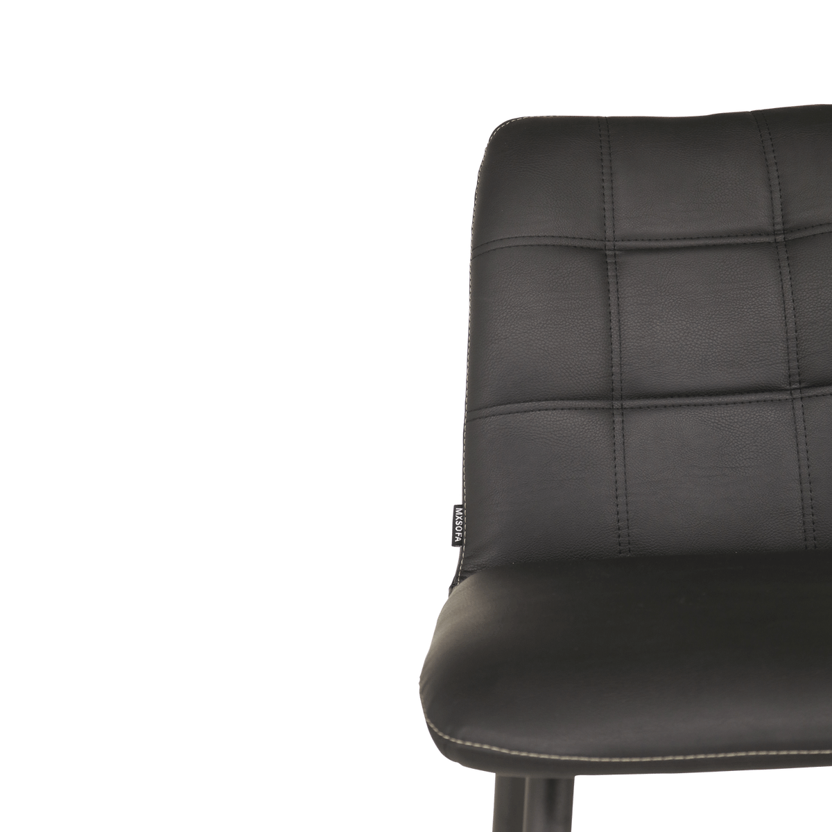 Barstoel LORIS ECO PU Nero