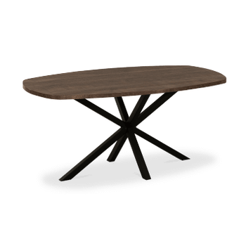 Eettafel WALES 190x102 Dark Mango Eettafel WALES 190x102 Dark Mango