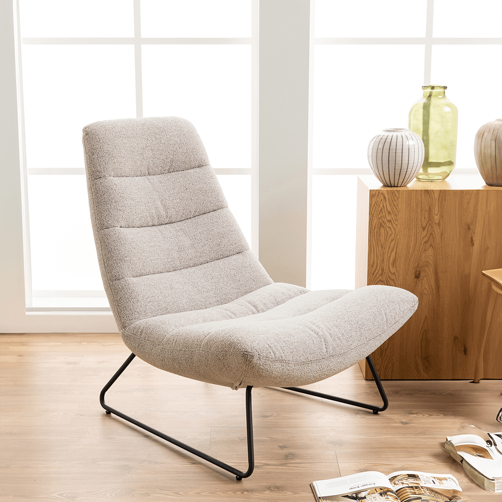 Bijzetzetel DELAWARE Monza Beige Bijzetzetel DELAWARE Monza Beige