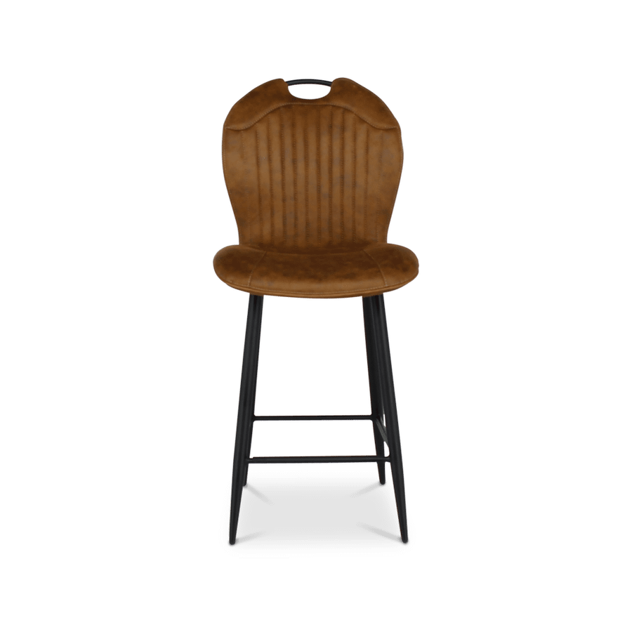 Barstoel TWISTER Softyl Cognac Barstoel TWISTER Softyl Cognac