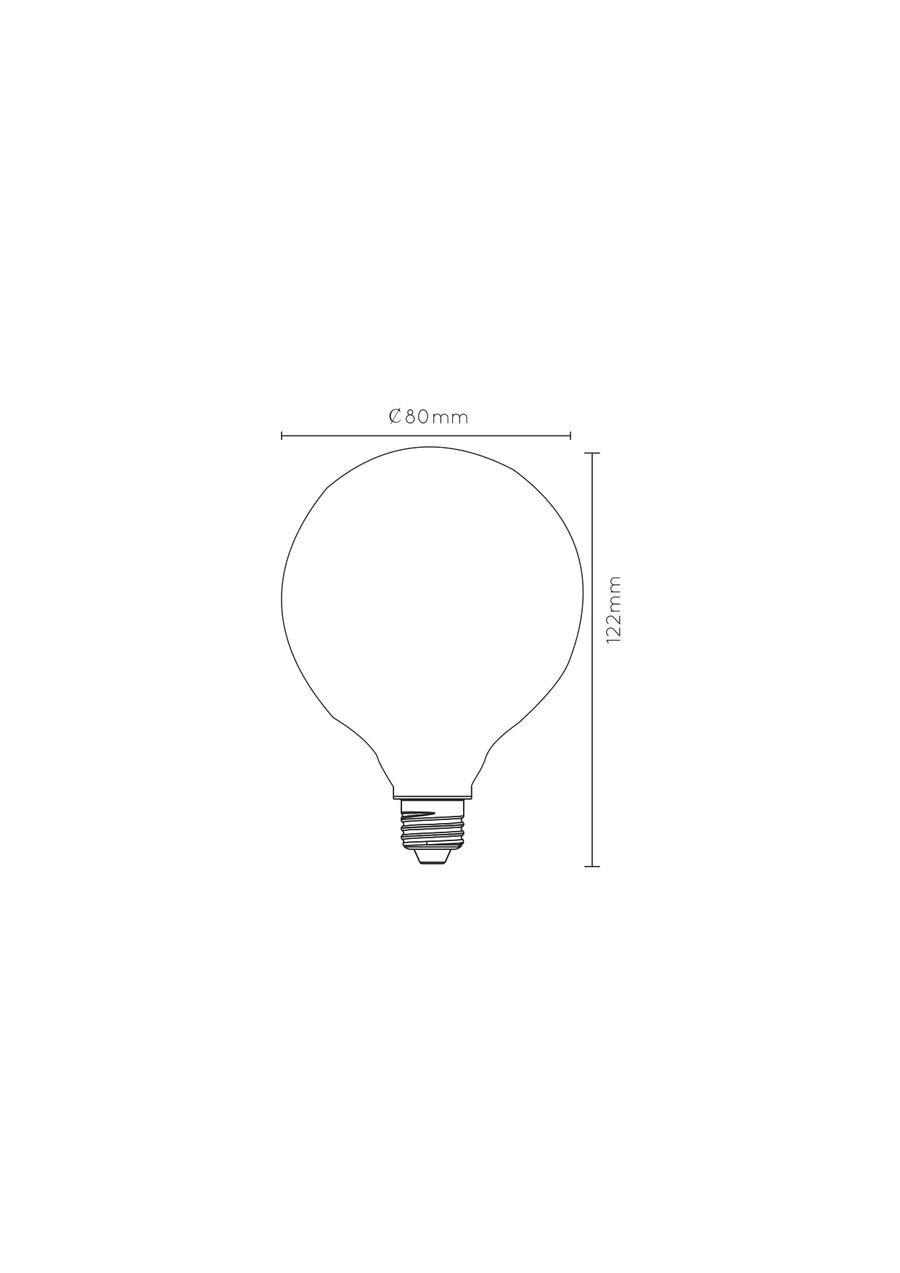 LED-lamp BULB Wit