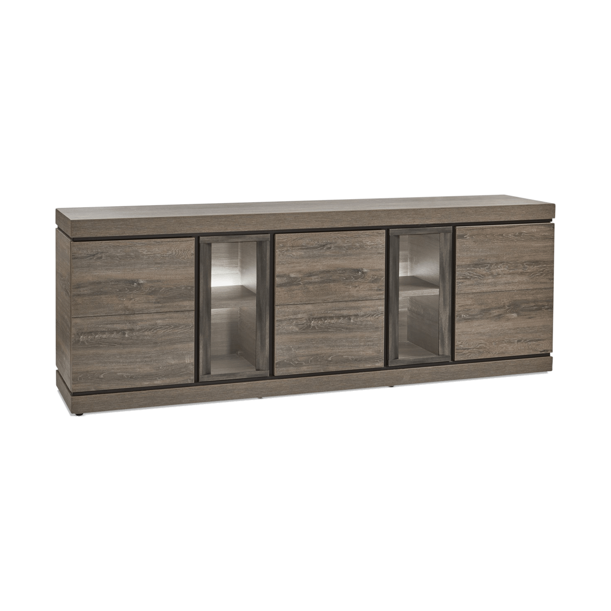 Dressoir KASIMO Eik Donkerbruin B250