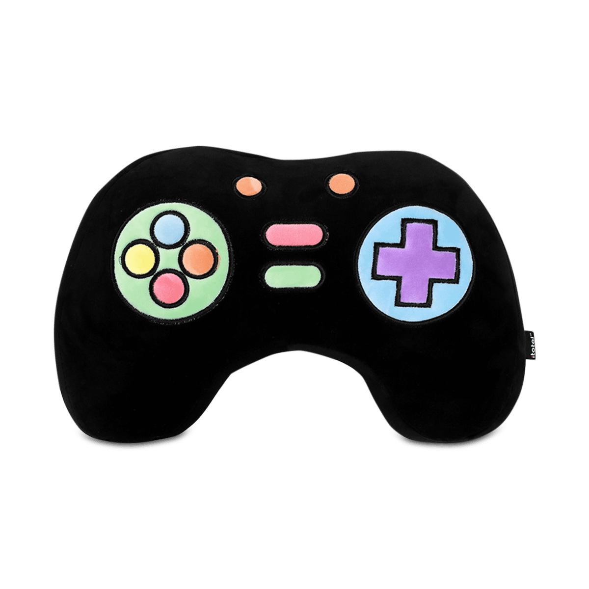 Kussen LET'S PLAY Zwart