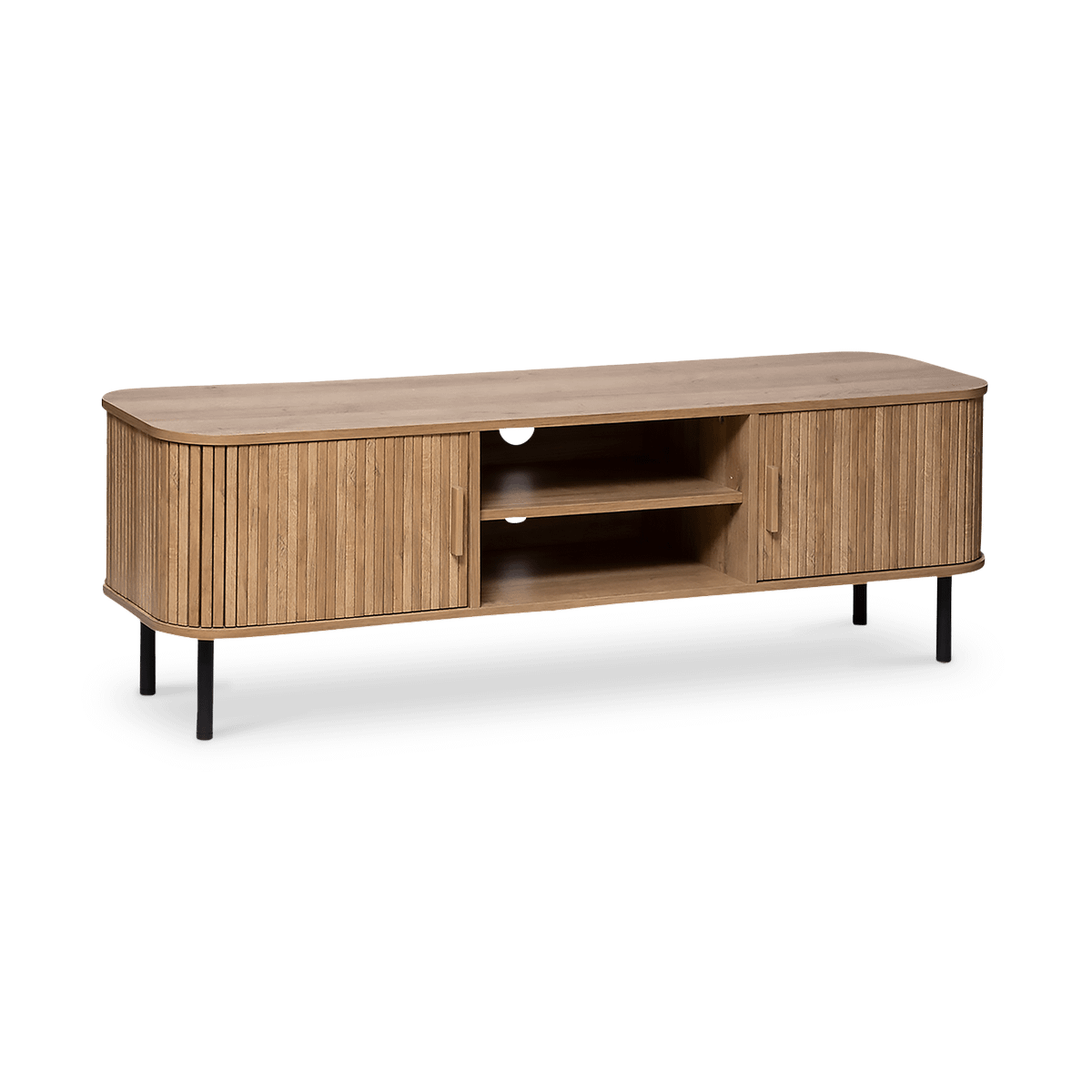 TV-meubel COLVAS Hout Naturel B140