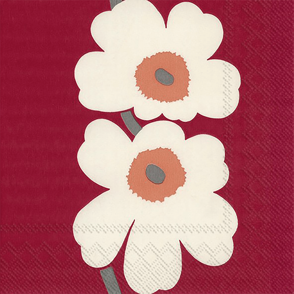 Servet ANNIVER Rood