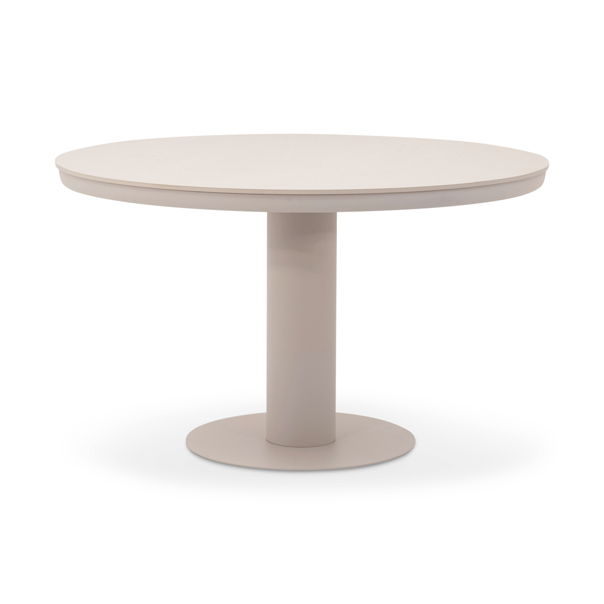 Tuintafel MORO Ø124.5 Stone Pearl/Dune