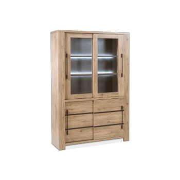 Vitrinekast SANS Scarlet Oak B146 Vitrinekast SANS Scarlet Oak B146