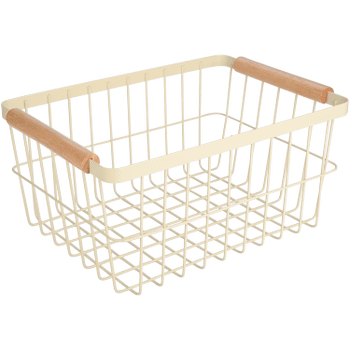 Mand DOROTA Metaal Beige S Mand DOROTA Metaal Beige S