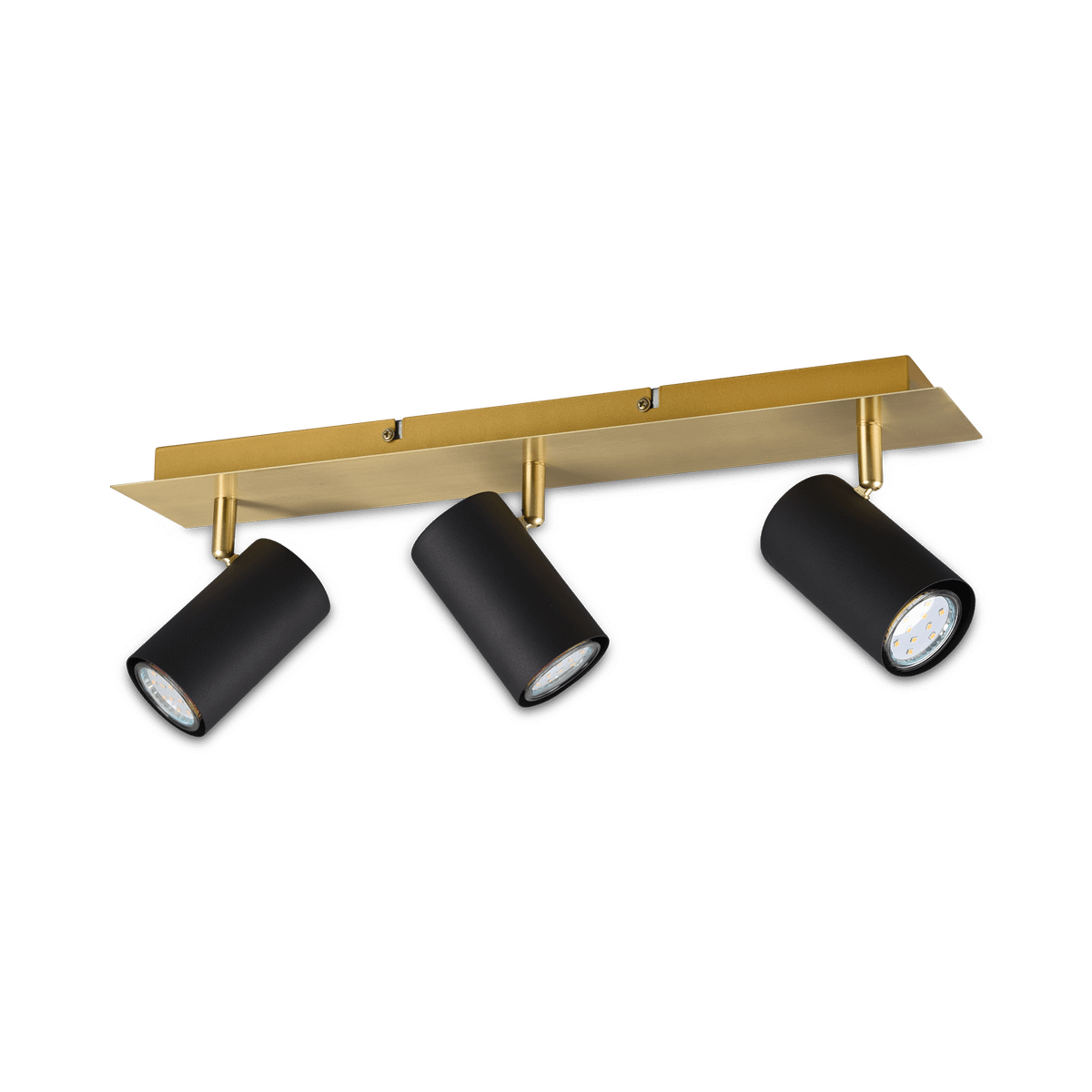 Spot MARLEY 3-Delig Metaal Zwart/Goud