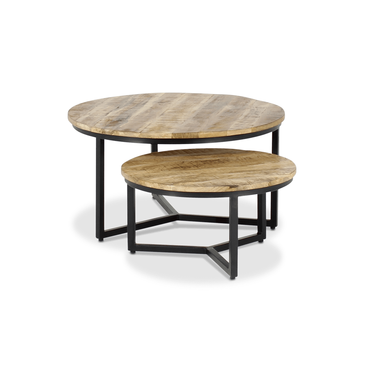 Salontafel Set van 2 LORE Mango