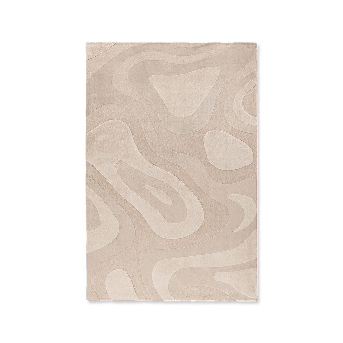 Tapijt BERGAMO 230x160 Flow Beige