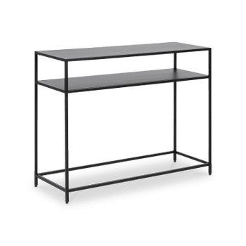 Console SPARROW Metaal Zwart Console SPARROW Metaal Zwart