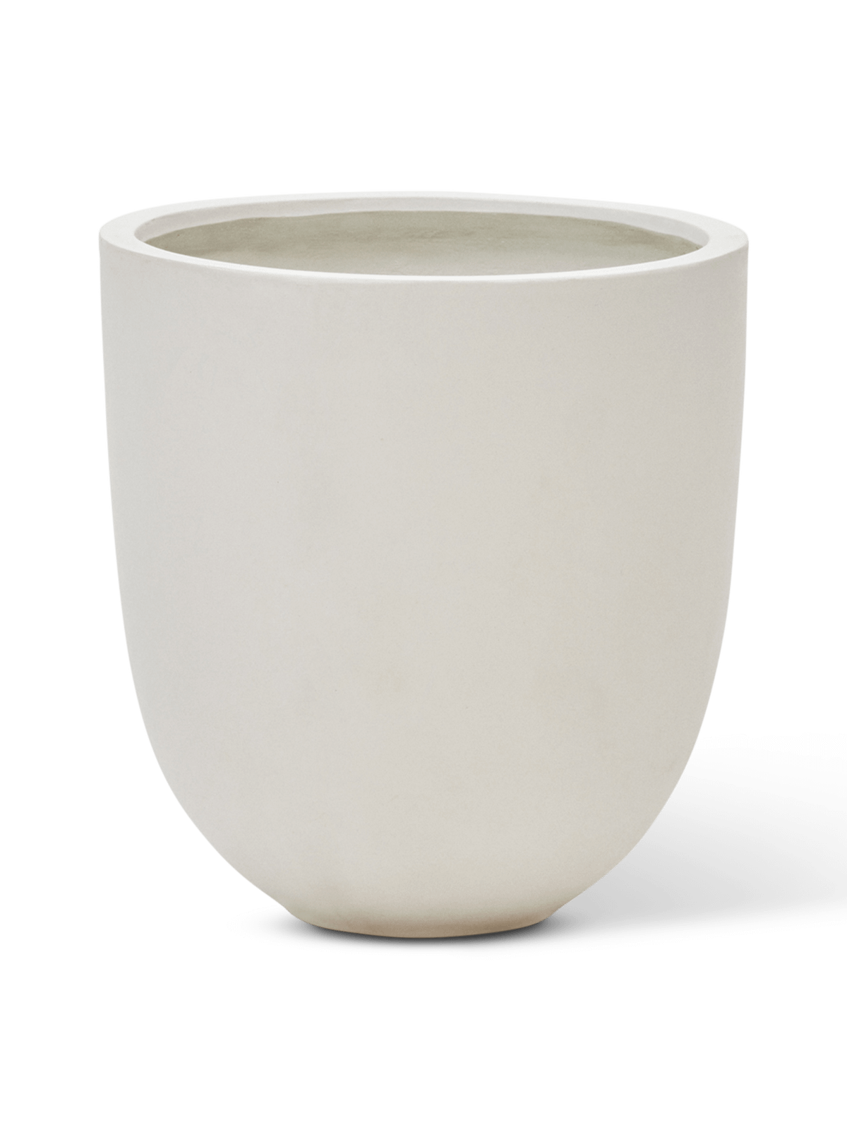 Aiguablava witte cement plantenbak ⌀56 cm