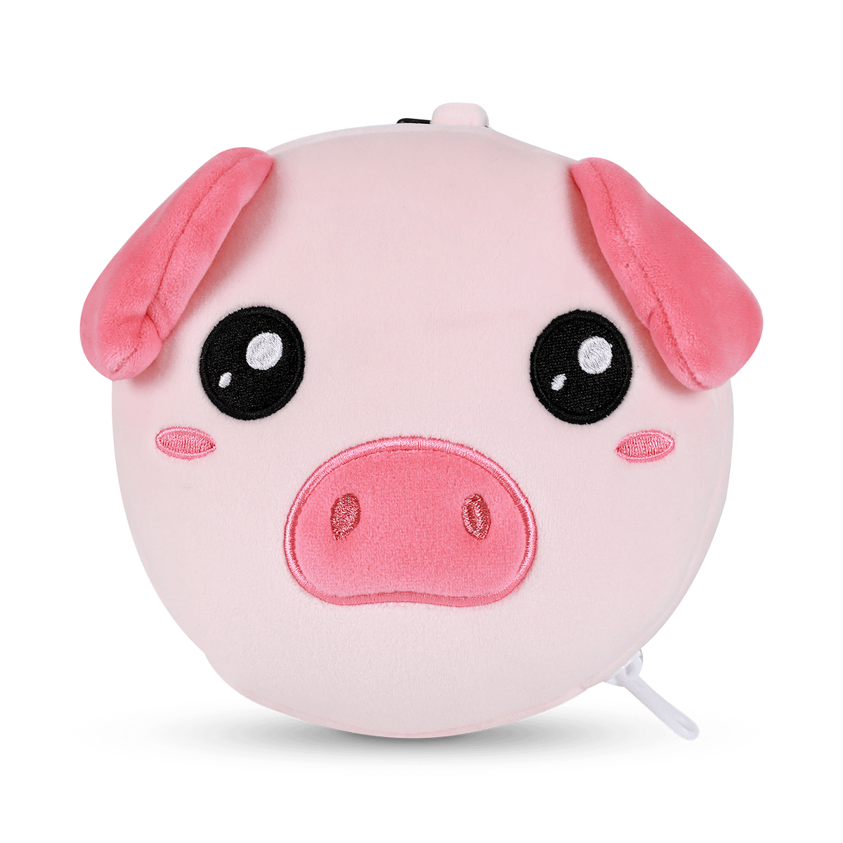 Kussen PIGGY met Slaapmasker Roze