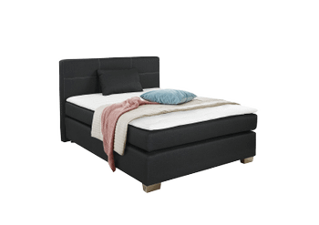 Boxspring UDEN 142/06 Zwart 140x200 Boxspring UDEN 142/06 Zwart 140x200
